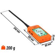 Dogtrace GPS X22, GPS tracker voor honden, voordeelset voor 2 honden "Orange" versie