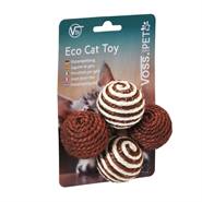 VOSS.pet ECO Cat Toy "Hob" sisal katten speelballen