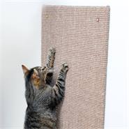 Katten krabplank XXL voor wanden, sisal bekleding, 50x70 cm, taupe