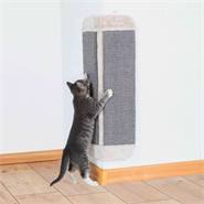 Katten krabplank voor hoeken, sisal bekleding, 32x60 cm, kleur: grijs/lichtgrijs