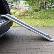 Inklapbare hondenloopplank - auto-instaphulp voor honden, aluminium