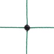 AKO PoultryNet Premium 25 mtr pluimveenet, 106 cm, 9 versterkte palen, dubbele punt, groen