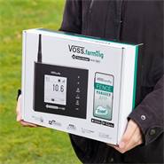 VOSS.farming set voor monitoring van 5 schrikdraadomheiningen via smartphone: FM 20 WiFi + 5x sensor