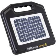 VOSS.farming "Sunny 800" solar 12V, 0,65 joule schrikdraadapparaat, complete set met accu