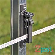 4x VOSS.farming Z-post, 100cm, metalen Z-profiel paal, weidepaal, afrasteringspaal, omheiningspaal