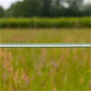 VOSS.farming schrikdraad lint 200m, 10mm, 4x0,40 HPC/Ultra, wit-groen