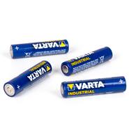 4x "Varta Industrial" 1,5V batterij, type AAA