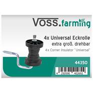 4x VOSS.farming hoekisolator, rolisolator voor lint tot 40mm