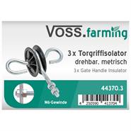 3x VOSS.farming meterisch poortgreepanker draaibaar, geschikt voor haak poortgrepen