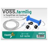 VOSS.farming poortgreepset met elastisch koord, 3,2 tot 5,2 m