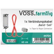 VOSS.farming verbindingskabel met koordverbinder en lint verbindsclip