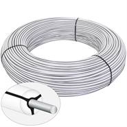 VOSS.farming Mustangwire, Horsewire, permanentkabel 200 meter wit