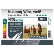 VOSS.farming Mustangwire, Horsewire, permanente kabel 400 meter wit