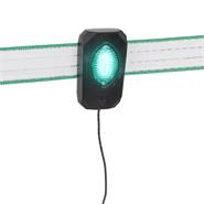 "Pulse Flash" Omheiningstester, omheining controlelampje met signaallicht