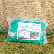 VOSS.farming slow feeder hooinet net voor ronde balen, Ø 2,50mtr maaswijdte 4,5x4,5cm. Slowfeeder