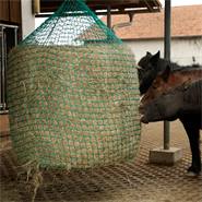 VOSS.farming slowfeeder hooinet voor ronde balen, ophangbaar - 1,25x1,60 m, maaswijdte 4,5x4,5 cm