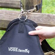 VOSS.farming hooizak, zwart - hooitas voor ca. 7 kg hooi, ideaal voor stal en transport
