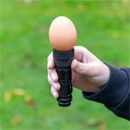 Kerbl LED schouwlamp, eiertestlamp met twee opzetstukken voor eiergroottes vanaf 18 mm