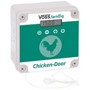 SET: VOSS.farming Chicken-Door + alu kippenluik, 430 x 400 mm