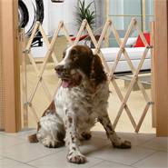 Honden hekje "Stop Fix", deurhekje voor honden, uitklapbaar harmonica hekje 60-110cm