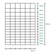 VOSS.farming Classic schapengaas, wildgaas, geknooptgaas, 50mtr, hoogte 160cm - 160/15/15, verzinkt