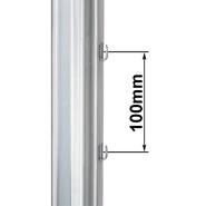 50 meter Classic wildgaas complete set 180/13/30+ Z-profielpalen + klemmen + kappen + paalhouders
