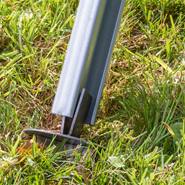 50 meter Premium wildgaas complete set 160/24/15+ Z-profielpalen + klemmen + kappen + paalhouders