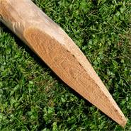 VOSS.farming FSC® acacia paal, natuurlijke en ontschorste houten paal, 140 cm, Ø 8-10 cm