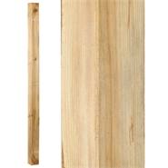 Vierkante houten paal grenen 9 x 9 x 180 cm, keteldruk geïmpregneerd