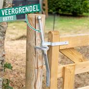 VOSS.farming Engelse poort, houten weidepoort 180 cm, 122 cm hoog