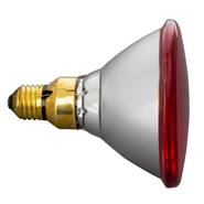 Infrarood warmtelamp, spaarlamp PAR 38, 175 watt, rood