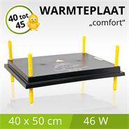 Verwarmingsplaat "COMFORT" warmteplaat voor kuikens  40x50cm / 46W
