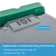 VOSS.farming kunststof verwarmbare drinkbak "Thermo S35-230V PLUS" met leidingverwarming 73W