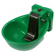Drinkbak K71, drievoudig verstelbare waterdoorvoer, groen