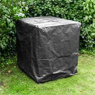 VOSS.garden beschermhoes voor IBC-containers, IBC cover 120x100x116cm, afdekzeil 1000 liter IBC tank