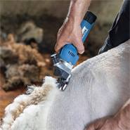 Farmclipper, clipster schapen accu scheermachine met 2 accu’s