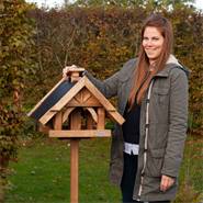 VOSS.garden vogelvoederhuis "Herte" voerhuisje voor vogels met opstelvoet
