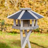 VOSS.garden vogelvoederhuis "Norje" voerhuisje voor vogels met kruispoot