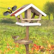 VOSS.garden vogelvoederhuis "Birdy", voederstation met standaard voor tuinvogels