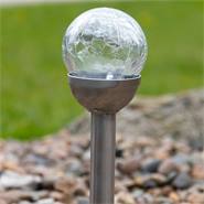 VOSS.garden tuinverlichting op zonne-energie "Magec", solar bollamp voor tuin & balkon