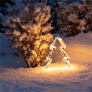 VOSS.garden LED-kerstboom - verlichte kerstboom voor in de tuin 90 cm, kerstverlichting