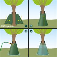 Waterzak voor mobiele irrigatie van bomen, boombewateringszak 75 liter