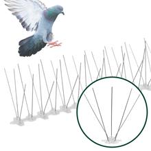 VOSS.garden vogelafweer set "Bird Spikes", duivenpinnen, afweerpinnen tegen vogels, 12,5 m