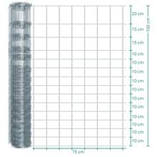 VOSS.farming Classic schapengaas, wildgaas, geknooptgaas, 50mtr, hoogte 160cm - 160/15/15, verzinkt