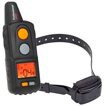 Dogtrace "D-Control professional 2000 mini" 2000m trainingshalsband (toon, trilling, impuls en LED)