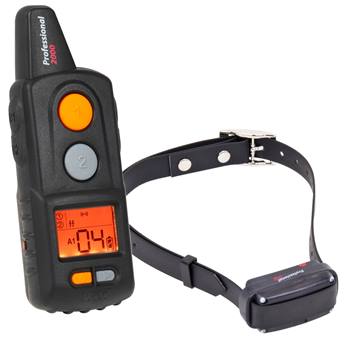 Dogtrace "D-Control professional 2000 ONE" 2000m trainingshalsband (toon, LED, trilling en impuls)