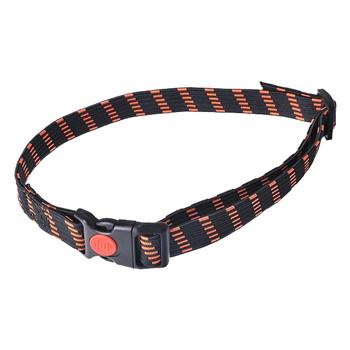 Dogtrace elastische halsband 25mm oranje