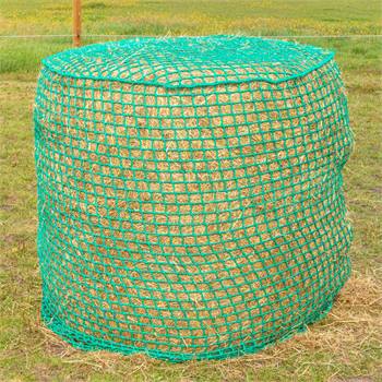 VOSS.farming slow feeder voor ronde balen, hooinet, 1,60x1,60 meter, maaswijdte 4,5x4,5cm,slowfeeder
