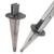 50 meter Premium wildgaas complete set 160/15/15+ Z-profielpalen + klemmen + kappen + paalhouders