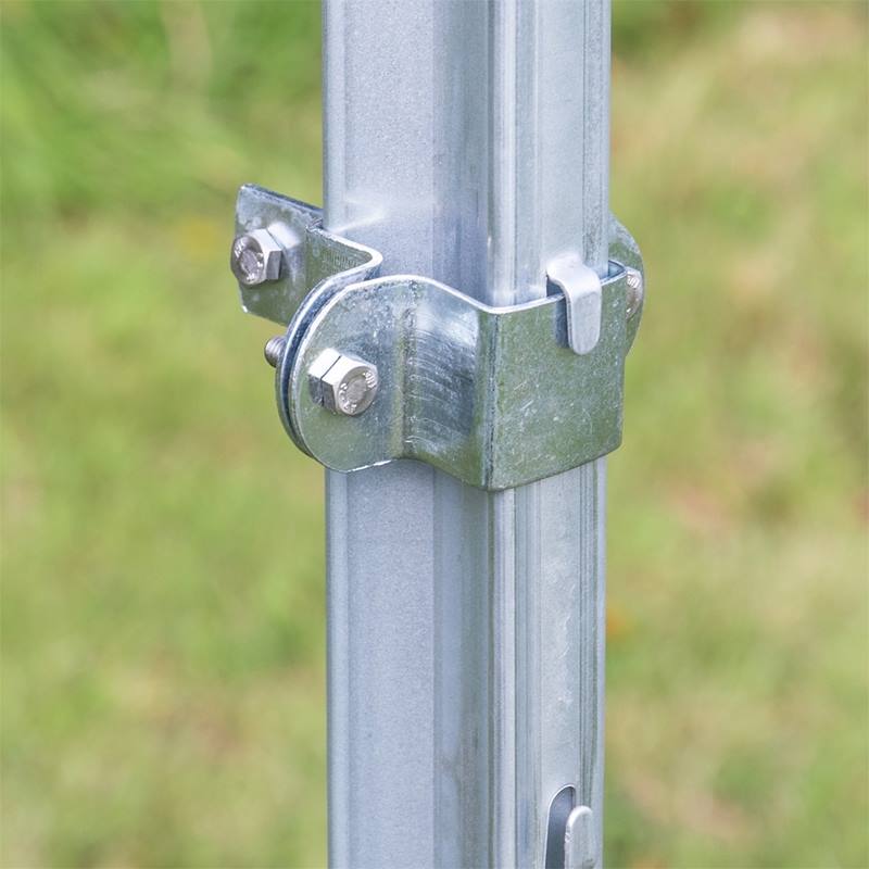 50 meter Premium wildgaas complete set 160/15/15+ Z-profielpalen + klemmen + kappen + paalhouders